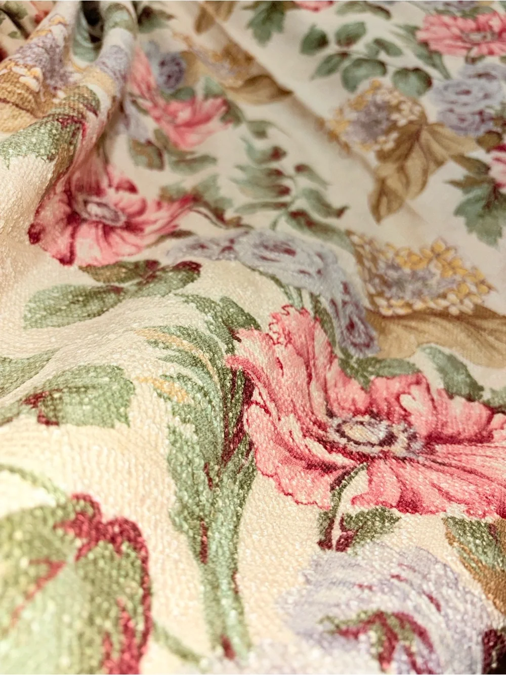 Vintage Barkcloth Curtains